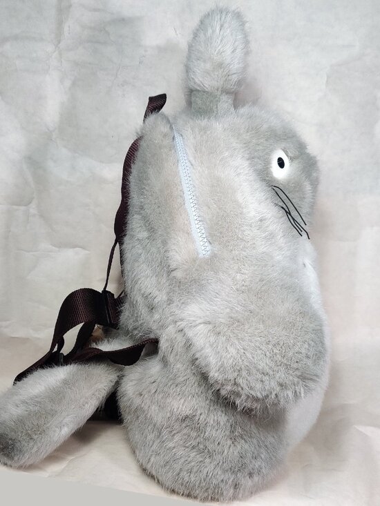 Sun Arrow My Neighbor Totoro Plush Backpack Studio Ghibli O-Totoro Acorn Zipper main image 4